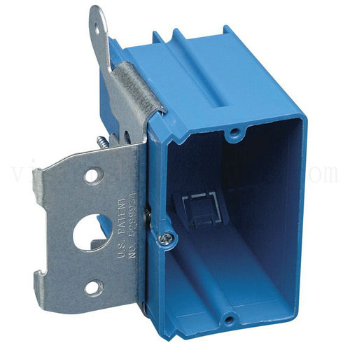 Shop Blue Plastic Interior New Work Standard Box