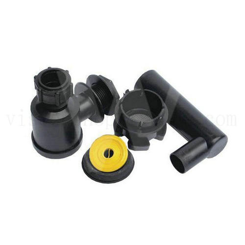 Plastic toilet accesstory connecting pipe