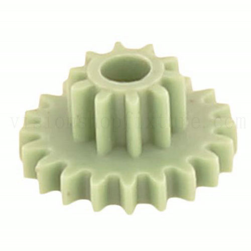 Plastic gear Module 0.600, Teeth 24Z, Shape with pinion