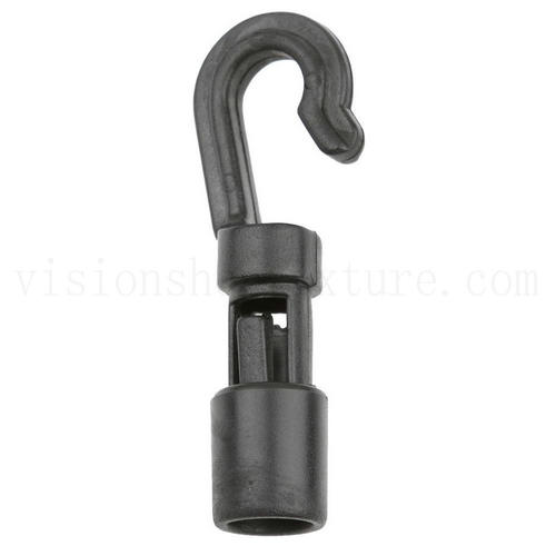  Plastic Lashing Hook Bungee J Hooks with Shock Cord Ends