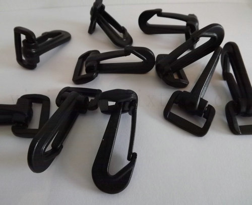  Plastic Lashing Hook Bungee J Hooks with Shock Cord Ends