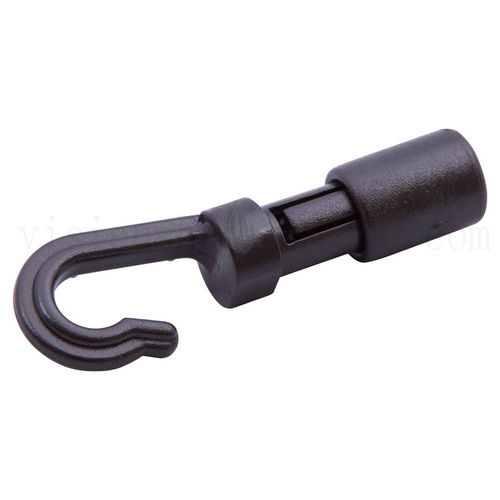 Plastic Lashing Hook Bungee J Hooks with Shock Cord Ends