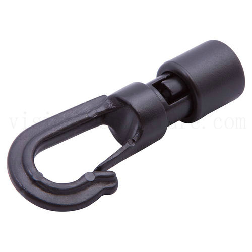  Plastic Lashing Hook Bungee J Hooks with Shock Cord Ends