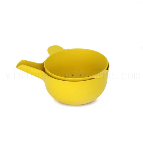 Cute Plastic Ice Cream Bowl with Spoon Dessert Cup Containe