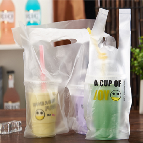 Drink packaging bag customized size and logo