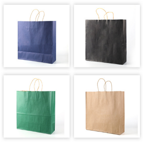 Paper bag customized size and color customized printed